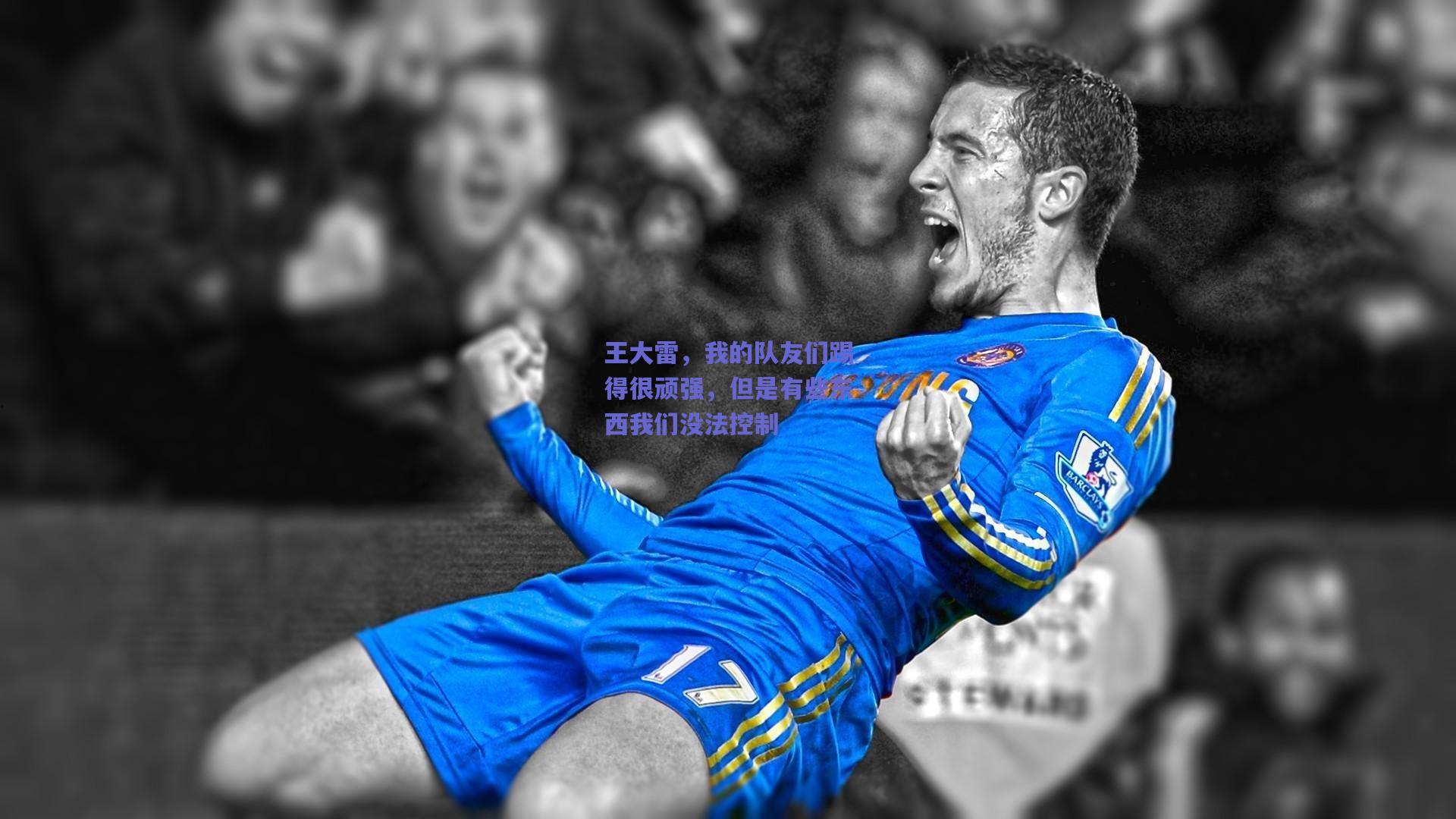 王大雷，我的队友们踢得很顽强，但是有些东西我们没法控制